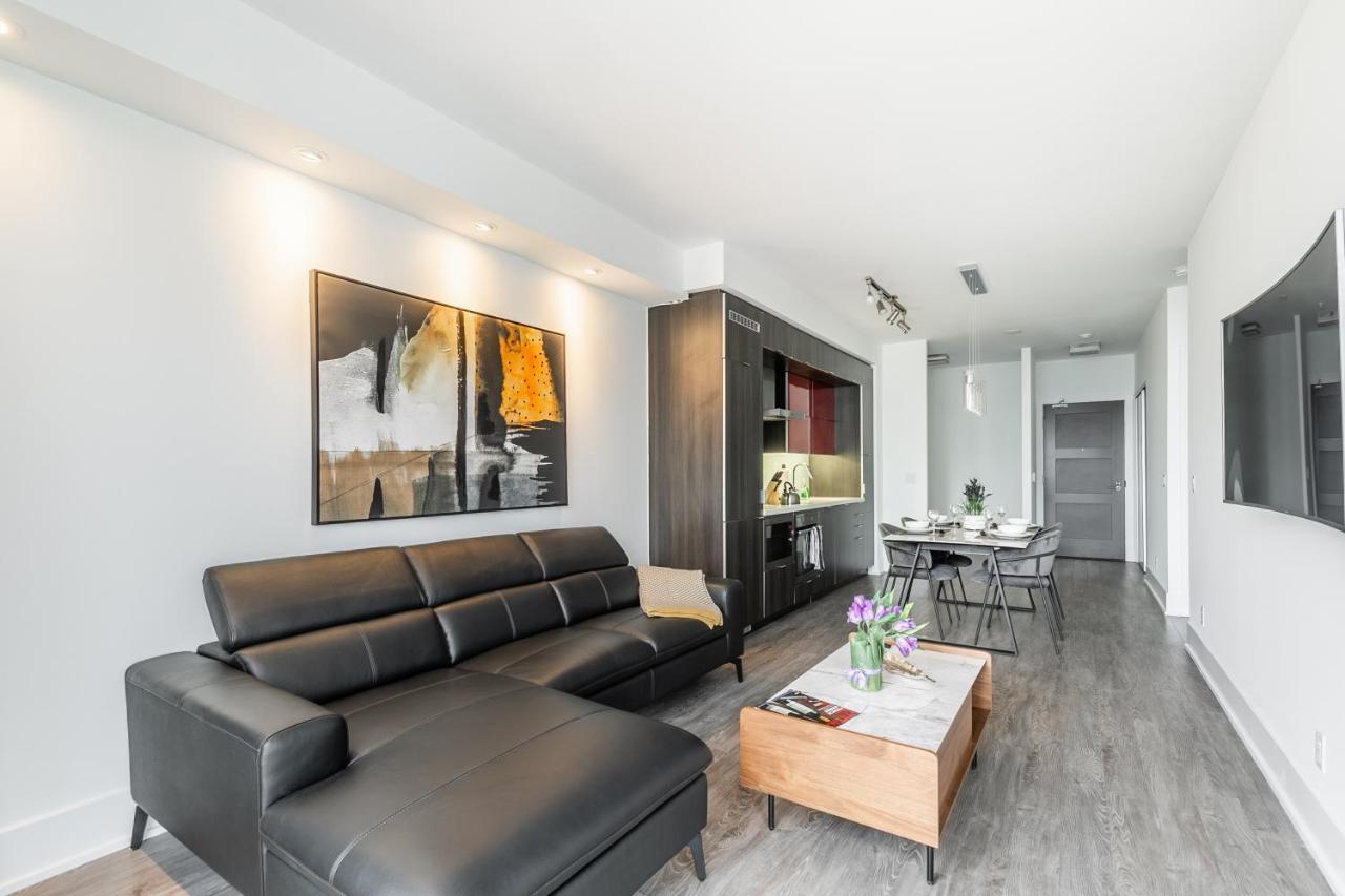 Stylish 1Br + Office Condo - Cn Tower View Toronto Exterior foto