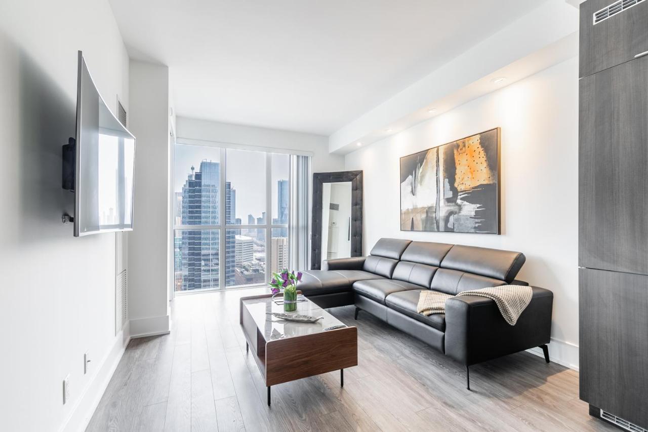 Stylish 1Br + Office Condo - Cn Tower View Toronto Exterior foto