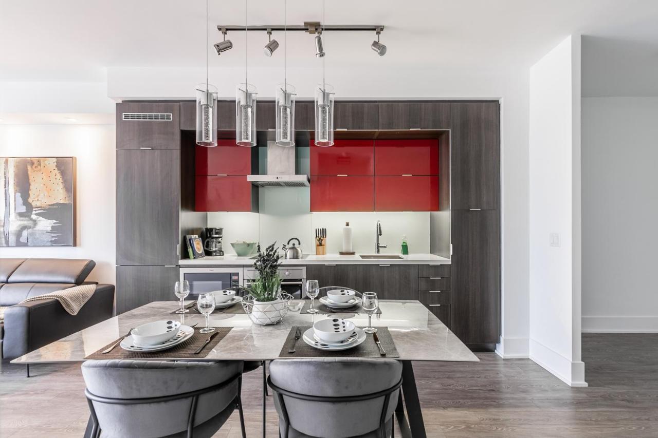 Stylish 1Br + Office Condo - Cn Tower View Toronto Exterior foto