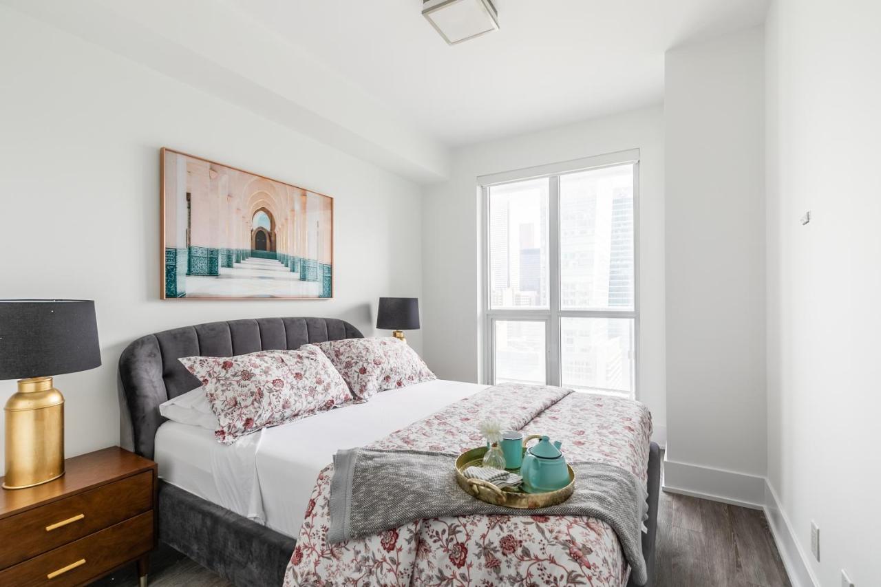 Stylish 1Br + Office Condo - Cn Tower View Toronto Exterior foto